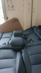 Fundas de Asiento de Coche de PU Azul, Impermeables y Transpirables, Juego Completo de 5 Plazas, Personalizadas, Venta al Por Mayor de Fábrica 2025 - Product Image 6