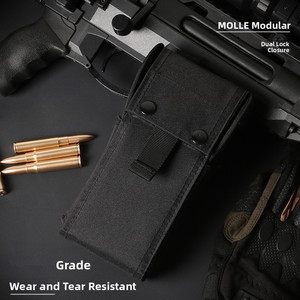 Bolsa Táctica Molle para Botella de Agua, Bolsa de Cintura y Hombro para Equipo Táctico, Bolsa Molle para Botella de Agua para Escalada, Camping y Senderismo - Product Image 1