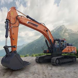 Excavatrice sur chenilles 45 tonnes DX450LCA DX450 DX450LCA-7M avec marteau hydraulique, moteur, vanne de commande, moniteur et broyeur à fléaux - Product Image 3