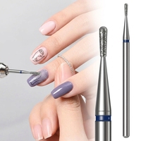 Embouts de perceuse à ongles Evolisse en diamant et acier inoxydable - Outils professionnels de manucure/pédicure pour nettoyer les cuticules, durables et à haute vitesse