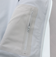 Veste décontractée unisexe 3-en-1 à capuche, imperméable, coupe-vent, respirante, avec coutures scellées, pour la randonnée en plein air