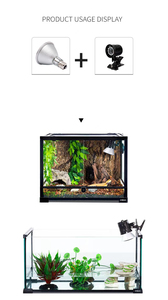 Toptan 35W/50W/70W/100W HID Sürüngen UVB Lambası Çevre Dostu Alüminyum Özelleştirilmiş Logo Stoklu SHENGXIANG Marka Sürüngenler için - Product Image 6