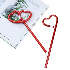 BECOL Creative Star Shape <span class=keywords><strong>sur</strong></span> le dessus PS Crayons en <span class=keywords><strong>plastique</strong></span> Fournitures de papeterie scolaire Dessin HB Crayons avec gomme pour enfants - Product Image 3