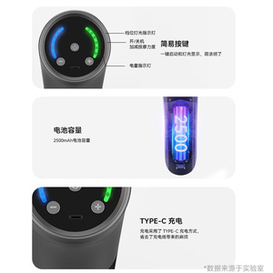 OEM Massage Gun PM13 6mm Stroke Brushless Motor Quiet Operation Portable Muscle Relaxation Fitness Use - Product Image 2