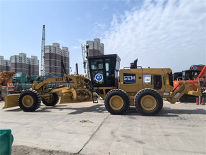 Nouvelle niveleuse SEM 922F pour travaux routiers intensifs, équipement de terrassement avec essieu tandem SDEC Caterpillar - Product Image 3