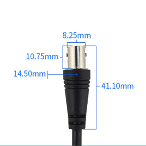 OEM Factory 3C-2V Sliver Plating BNC Male to Male for CCTV Video Extension Cable - Product Image 5