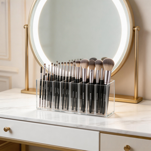 DailyQueen 20 pièces M a C ANIMAL chèvre cheveux naturels maquillage brosse ensemble artiste essentiel noir luxe professionnel mélange maquillage KIT - Product Image 2