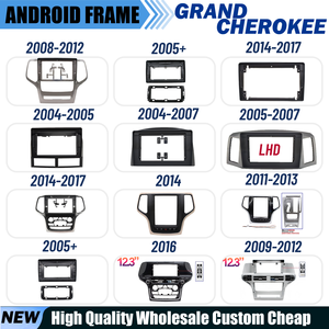 Kit de montage d'autoradio Android pour tableau de bord de <span class=keywords><strong>voiture</strong></span>, compatible JEEP Cherokee, JEEP Renegade, JEEP Liberty, JEEP Commander - Product Image 4