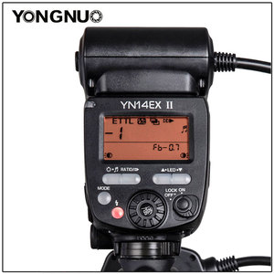 <span class=keywords><strong>Flash</strong></span> haute vitesse <span class=keywords><strong>Yongnuo</strong></span> YN-14EX II YN14-EX TTL <span class=keywords><strong>YONGNUO</strong></span> YN14EX LED <span class=keywords><strong>Macro</strong></span> Ring <span class=keywords><strong>Flash</strong></span> Speedlite pour Canon EOS 1Dx 5D3 - Product Image 5