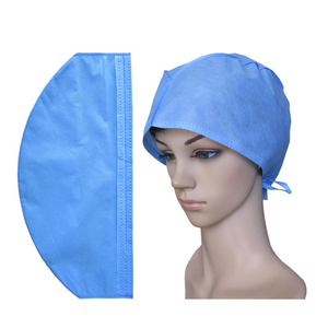 <span class=keywords><strong>Cuffia</strong></span> <span class=keywords><strong>Chirurgica</strong></span> Monouso SMS Non Sterile con Lacci Posteriori Certificata CE 60x14cm - Product Image 1
