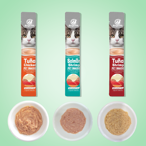 Nutritious <span class=keywords><strong>High</strong></span> <span class=keywords><strong>Protein</strong></span> Wet <span class=keywords><strong>Food</strong></span> Snacks para gatos Pet Saudável Treats para manter o cabelo e a forma do corpo nutricionalmente equilibrada - Product Image 3