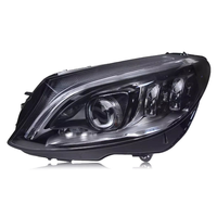 Phares LED modifiés pour Mercedes-Benz Classe C W205 2015-2021 0 Phare LED DRL Clignotant Feux de route 12V