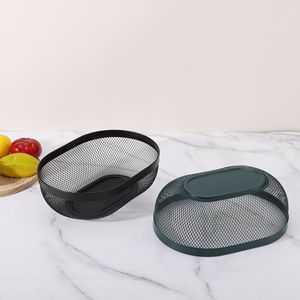 <span class=keywords><strong>Panier</strong></span> de rangement ovale en maille écologique et durable pour fruits, idéal pour la maison, gain de place, pour bureau - Vente chaude - Product Image 3
