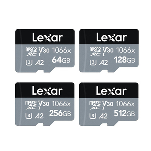 Tarjeta de Memoria <span class=keywords><strong>Micro</strong></span> SDXC <span class=keywords><strong>Lexar</strong></span> Professional Original de 64GB, 128GB, 256GB, 1066x, V30, A2, Clase 10, Velocidad Máxima de 160MB/s para Teléfono y Cámara - Product Image 4