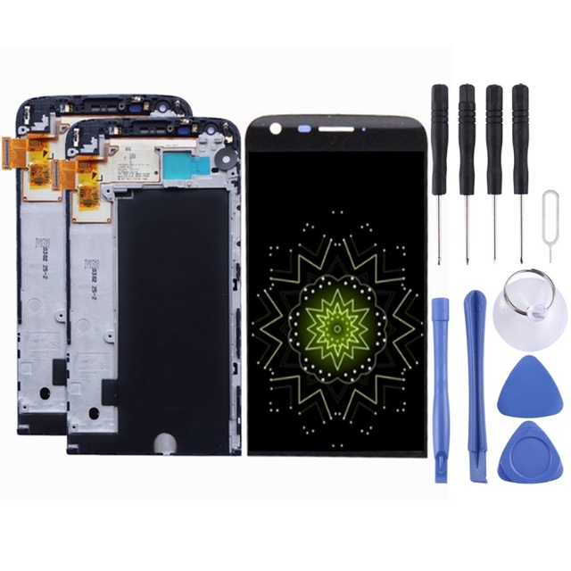 IPartsBuy LCD Screen + Touch Screen Digitizer Assembly with Frame for LG G5/G6/V30/K52/K62/Q52/K20