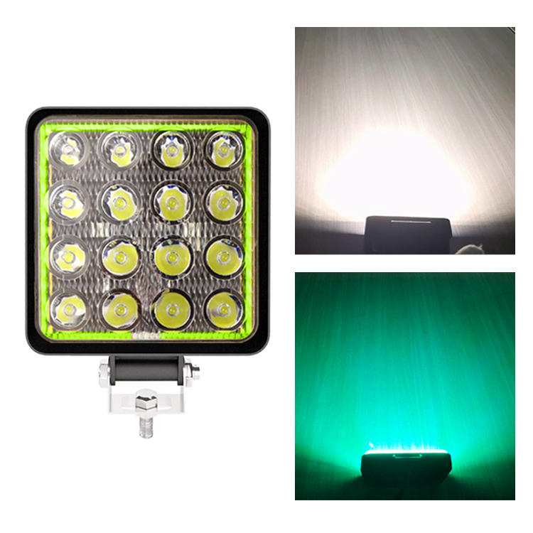 Blanc et vert