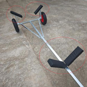 Remolque Ajustable para Embarcaciones de Pesca y Kayaks, Remolque para Jet Board Marino, Carro para <span class=keywords><strong>Kayak</strong></span> con Acoplador Europeo para Remolques de Canoas y Embarcaciones - Product Image 5