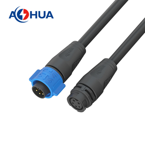 AHUA Mehrfach stifte Medizinische Maschinen ausrüstung Leistungs signal Stecker Buchse IP67 IP68 Wasserdichter Kabelst ecker 2 3-polig K20 - Product Image 2