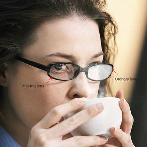 Arrivée personnalisée de verres de lunettes en résine CR-39 anti-lumière bleue anti-buée deux-en-un verres de lunettes simples <span class=keywords><strong>ultra</strong></span>-minces pour myopie <span class=keywords><strong>lentille</strong></span> Rx - Product Image 2