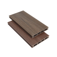 Planches de terrasse en bois composite pour l'extérieur, respectueuses de la peau Nature Aspect bois Texture Co-extrusion Revêtement de sol Wpc Terrasse en composite