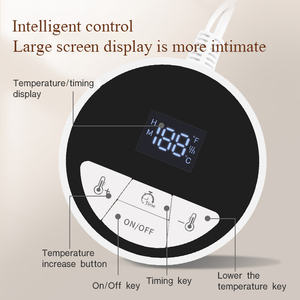 Manta Eléctrica Térmica para Cama, de Franela Suave y Sherpa, Calentamiento Rápido, Protección Contra Sobrecalentamiento, Apagado Automático, para Hogar y Oficina - Product Image 4