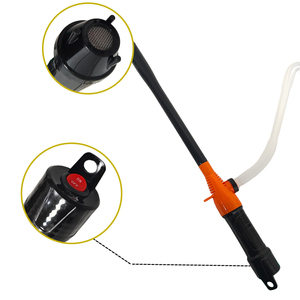 Pompe manuelle à siphon, tuyau de siphon de pompe de transfert de carburant de voiture manuelle portable pour eau liquide d'huile diesel d'<span class=keywords><strong>essence</strong></span> - Product Image 4