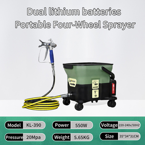 Battery-Powered Brushless Motor Portable Airless <strong>Paint</strong> <strong>Sprayer</strong> 4000PSI 7L Cup Capacity Industrial Grade Professional - Product Image 1