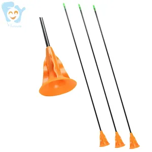 Child Inflatable Archery Shooting Game Safe Sucker Head Kids Bow and Arrow