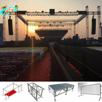 Armazón de espiga de aluminio, sistema de iluminación de sonido de escenario, música, para techo, gran oferta