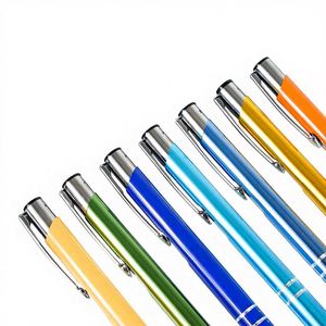 Stylos à bille en métal personnalisables avec logo, nouveauté, vente en gros, pour hôtels, bureaux, publicité, cadeaux promotionnels - Product Image 2