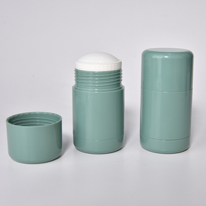 30ml 50ml xoắn lên dính ống đáy tròn PP rỗng phân hủy sinh học rõ ràng nhựa khử mùi container cuộn trên chai - Product Image 5