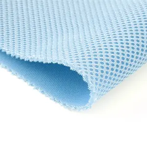 Custom Soft 3D Spacer Sandwich Polyester Air Mesh Fabric For Office Chair Car Seat Shoes