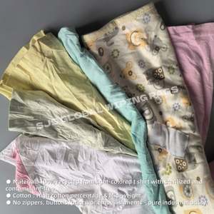 Paños de Limpieza de Algodón Reciclado de Color Claro, Super Absorbentes de Aceite y Agua, Reutilizables para la Limpieza del Lugar de Trabajo - Product Image 4