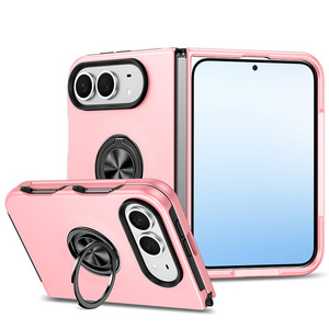 Funda Plegable Antigolpes Estilo Armadura para iPhone <span class=keywords><strong>Duo</strong></span>, Carcasa Anticaídas para iPhone 18 Fold - Product Image 1