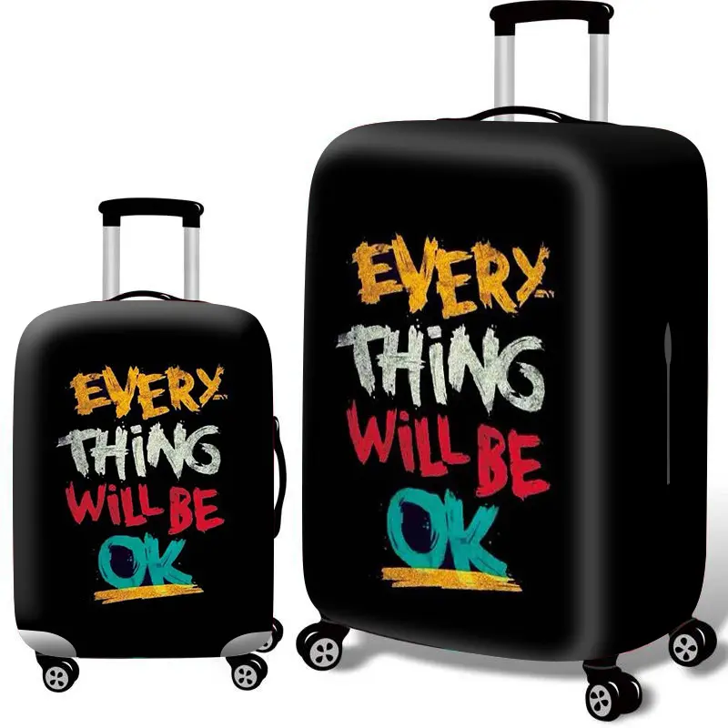 luggage protective covers Elastic Thick Travel Suitcase Spandex Luggage Cover Thick and Stretchy Luggage Cover