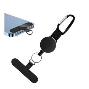 Retractable Anti Theft Phone Holder 60cm Extendable For <b>Car</b> Dashboard Keychain ABS Material Casual Style - Product Image 5
