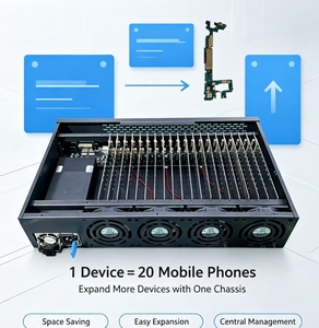 Servidor para Estudio de Juegos PHONE FARM P30 con 20 Placas Base para S20, Procesador Xiaolong 865, 128GB de ROM - Product Image 2
