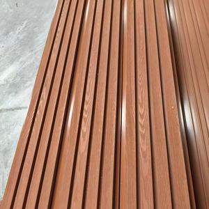 Hot Bán Không Thấm Nước WPC Tường Bảng Điều Chỉnh Bên Ngoài Ốp Siding Container Vận Chuyển Gỗ Nhà Ngoài Trời WPC Tường Nội Thất Bảng Điều Chỉnh - Product Image 3