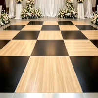 Kit de décoration de sol portable pour scène d'événements, piste de danse, mariage