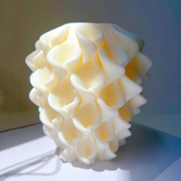Moule en silicone pour bougie en forme de fleur de gloire du matin, sculpture en spirale, bougie pilier, forme unique, tourbillon, décoration minimaliste