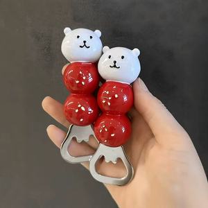 Abridor de Botellas de Metal Esmaltado Personalizado al por Mayor, Abridor de Botellas de Estilo Ins para el Hogar y la Cocina, Regalo Promocional - Product Image 5
