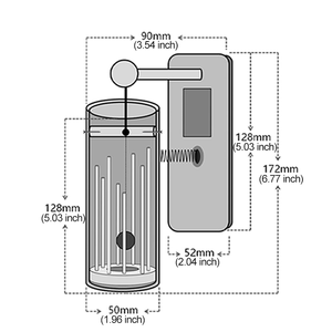 Campanelli eolici in bambù per esterni con adesivo posteriore per campanello 432hz campanelli a vento campanelli per porte accordi di <span class=keywords><strong>meditazione</strong></span> - Product Image 3
