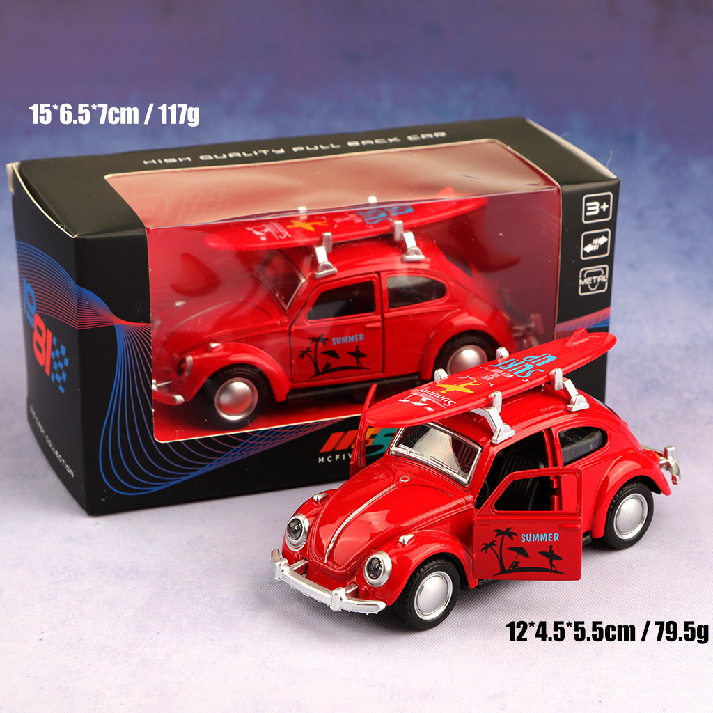 [Window Box] Skateboard per auto d'epoca rosso