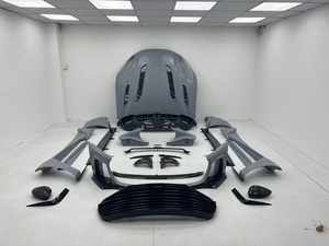 Kit carrozzeria in fibra di carbonio MSY per <span class=keywords><strong>Aston</strong></span> <span class=keywords><strong>Martin</strong></span> DB11: paraurti anteriori e posteriori, minigonne laterali, spoiler cofano, diffusore labbro DB11 - Product Image 6