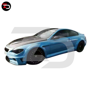 Venta de Fábrica: Kit de Carrocerí<span class=keywords><strong>a</strong></span> Estilo ZD, Parachoques, Capó, Faldones Laterales y Alerón para <span class=keywords><strong>BMW</strong></span> Serie 6 E63 E64 650 630 645 2004-2010 - Product Image 6