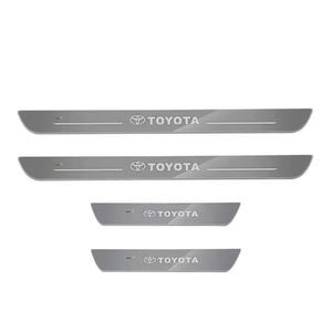 Lampe à pédale de bienvenue sans fil avec <span class=keywords><strong>logo</strong></span> de voiture Bande lumineuse de porte de voiture LED Plaque de seuil de porte Lampe à pédale LED - Product Image 1