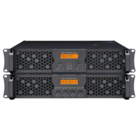 Amplificateur de puissance à circuit 2CH 1000W classe H Circuit TD à tension de puissance large 4ohm en métal pour équipement de sonorisation multifonction en direct