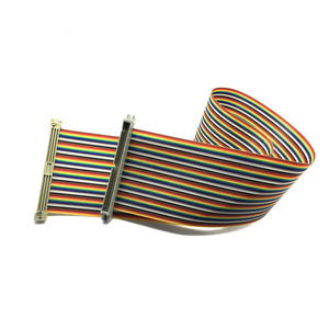 40-контактный Радужный ленточный кабель 2,54 мм плоский кабель удлинитель GPIO DIN41612 плоский кабельный жгут разъем - Product Image 3