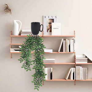 Enyi Artificial Hanging Green Plant Green Ivy <b>Wall</b> Decoration Plastic Indoor Outdoor <b>Decor</b> 10cm Below - Product Image 2