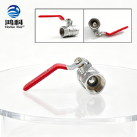 Vanne à boisseau sphérique pneumatique Hongke OEM en PVC 3/4'' à passage plein, résistante à la corrosion, vente en gros, fournisseur